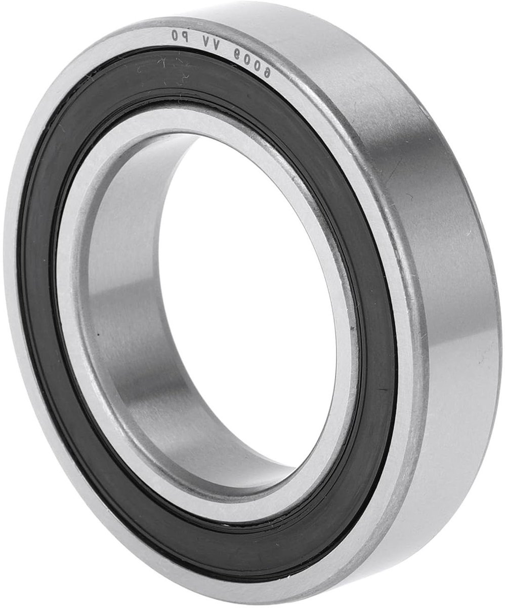 Diepe Groef Kogellagers P0 - Kogellagers - Dubbele Rubber Afdichting - 45x75x16mm - Gesmeerd - Zwart Zilver - Geschikt voor Scooter Skateboard Wiel Skateonderdeel kopen online