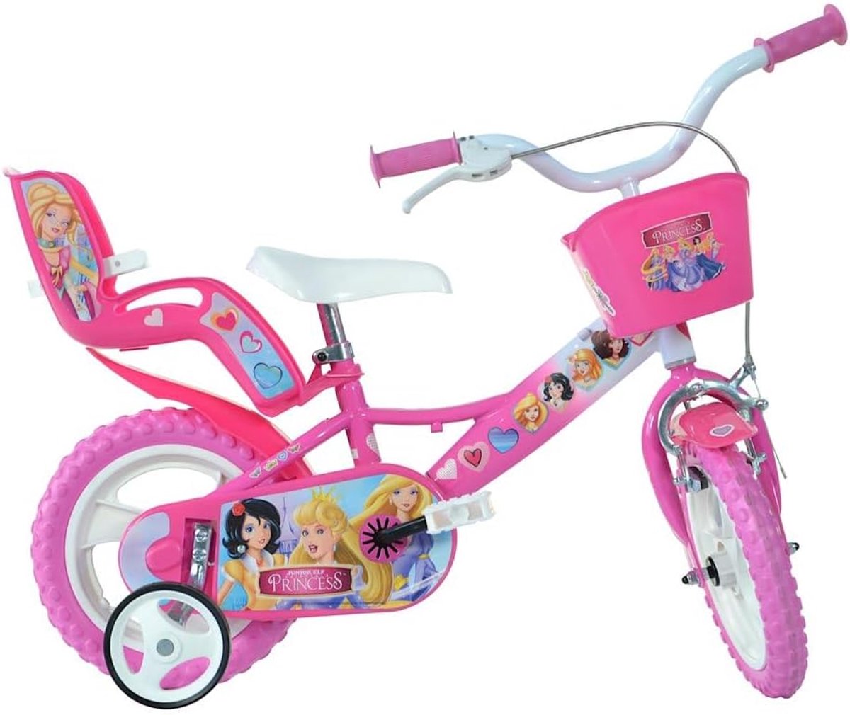 Dino Bikes Princess Meisjesfiets 12 inch Kinderfiets kopen online