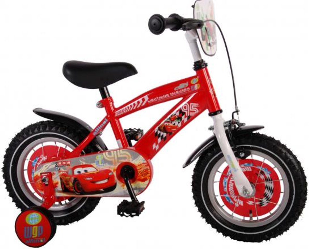 Disney Cars 12 inch jongensfiets 95% afgemonteerd Fiets kopen online
