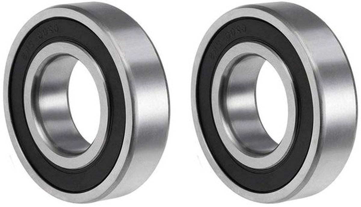 duurzame abec 3 kogellagers 2 stuks voor rollend materieel schachtmaat 6206 2rs