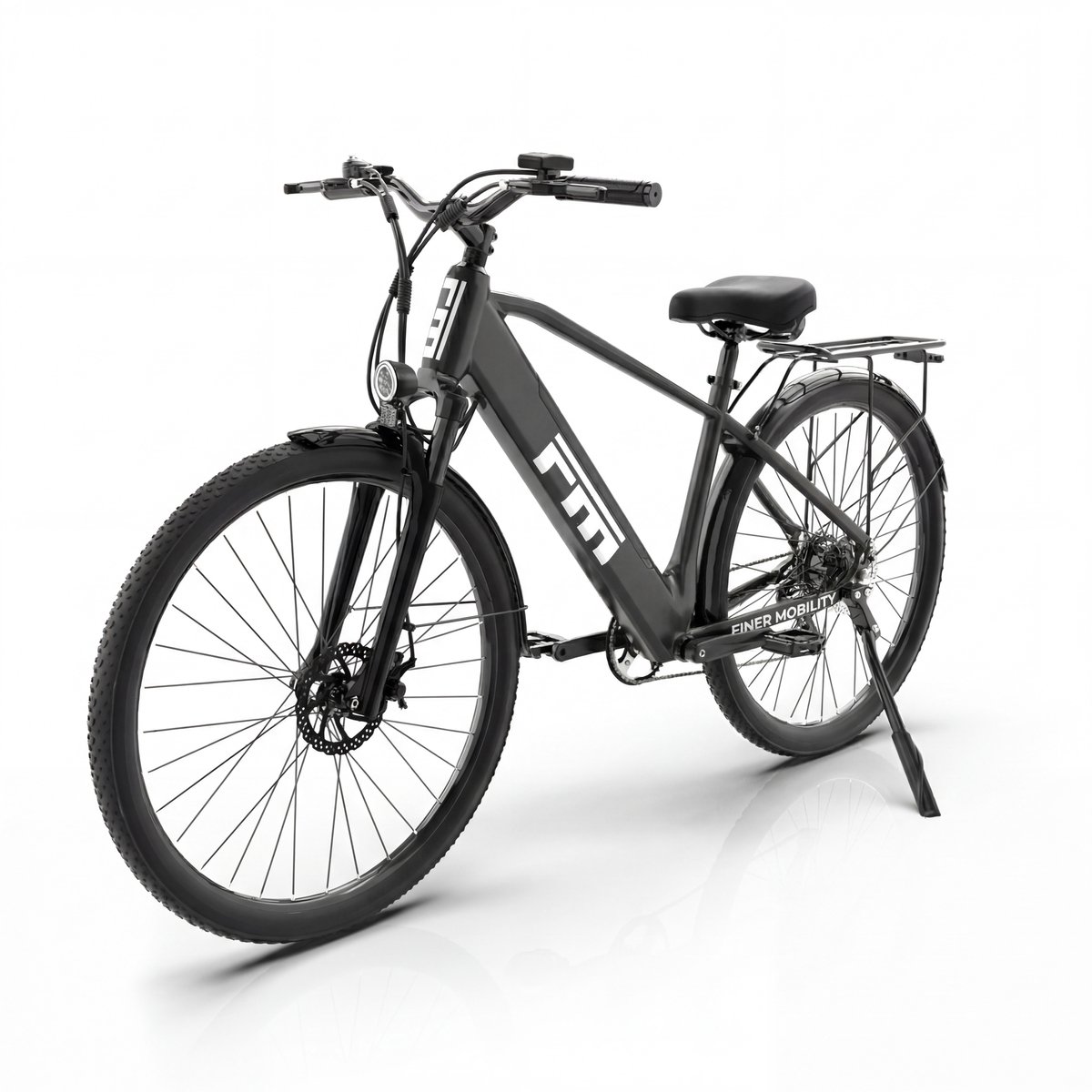 Elektrische fiets - 250W motor - Drie snelheidsstanden - Schijfremmen voor en achter - Snelheidssensor - Zwart - 27.5inch Fiets (elektrisch) kopen online