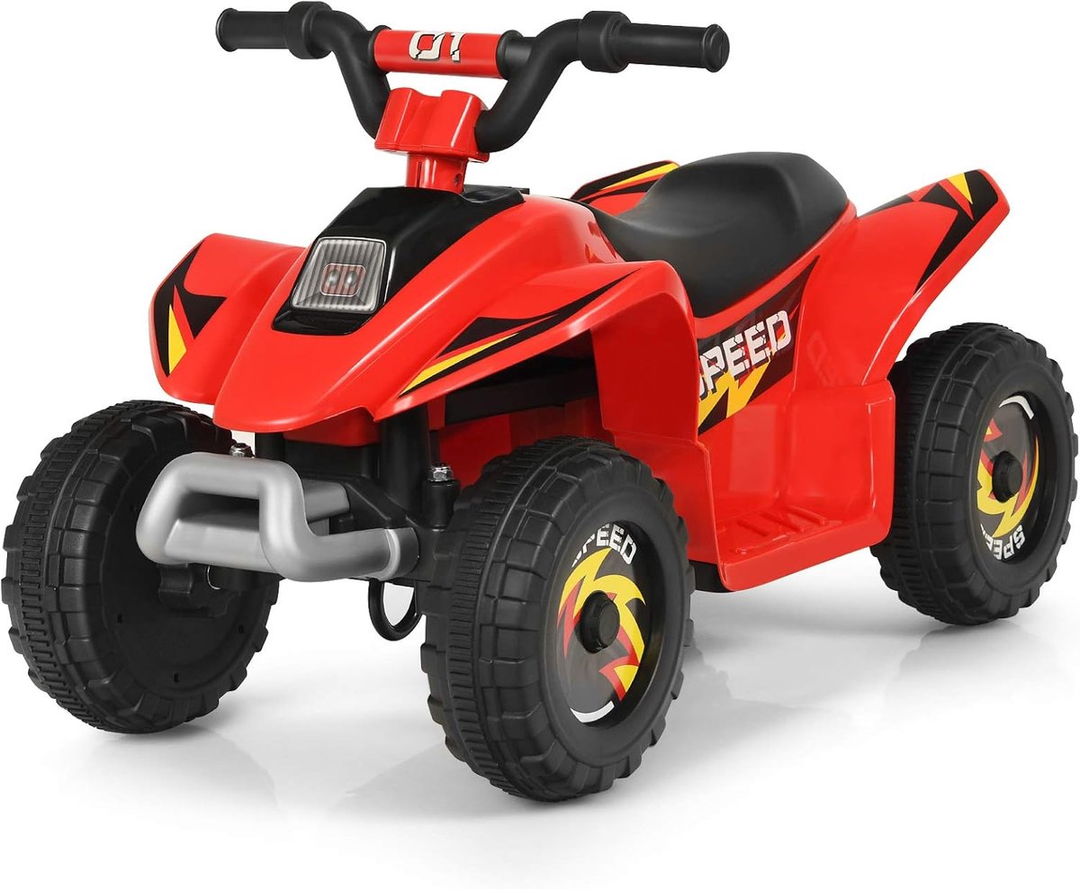 elektrische kinder atv quad met vooruit en achteruit 6v geschikt vanaf 3 jaar
