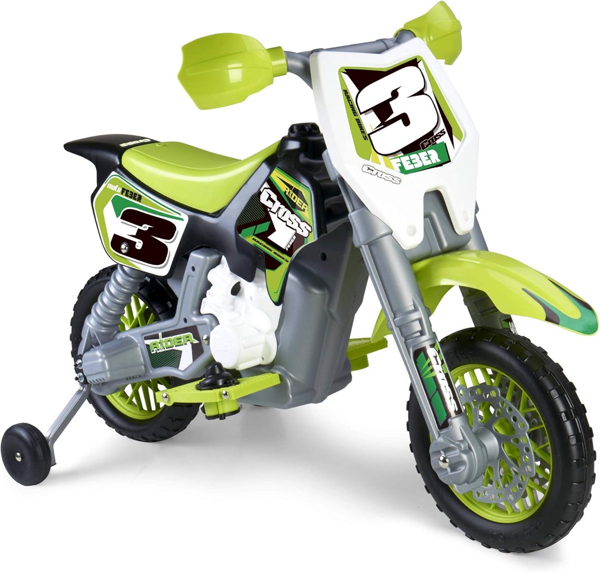 Elektrische Kinder Motorfiets Crossmotor 6V - Stoere Loopfiets met Rem Kinderfiets kopen online