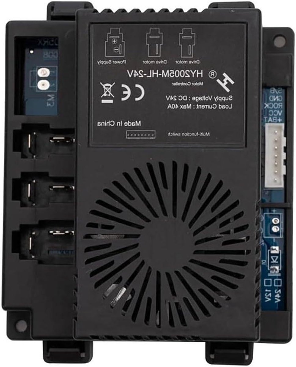Elektrische Kinderauto Ontvanger - Controller Set - Kinderen Buiten Spelen - Geïntegreerde Zachte Start - As Picture - Zwart Buitenspeelvoertuigaccessoire kopen online