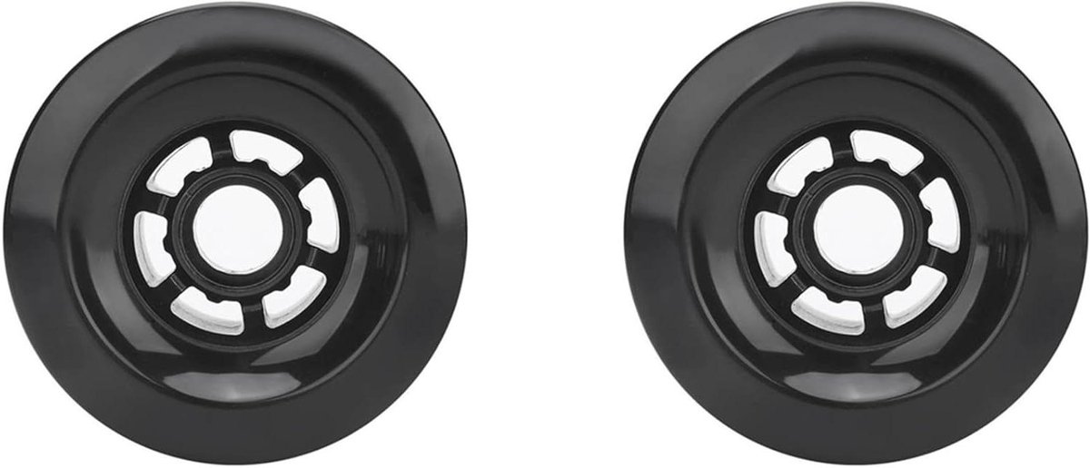 Elektrische Skateboard Wielen - PU Banden - Onderdelen Vervangen - Schokabsorberend Ontwerp - 90mm Diameter - Zwart Skateonderdeel kopen online