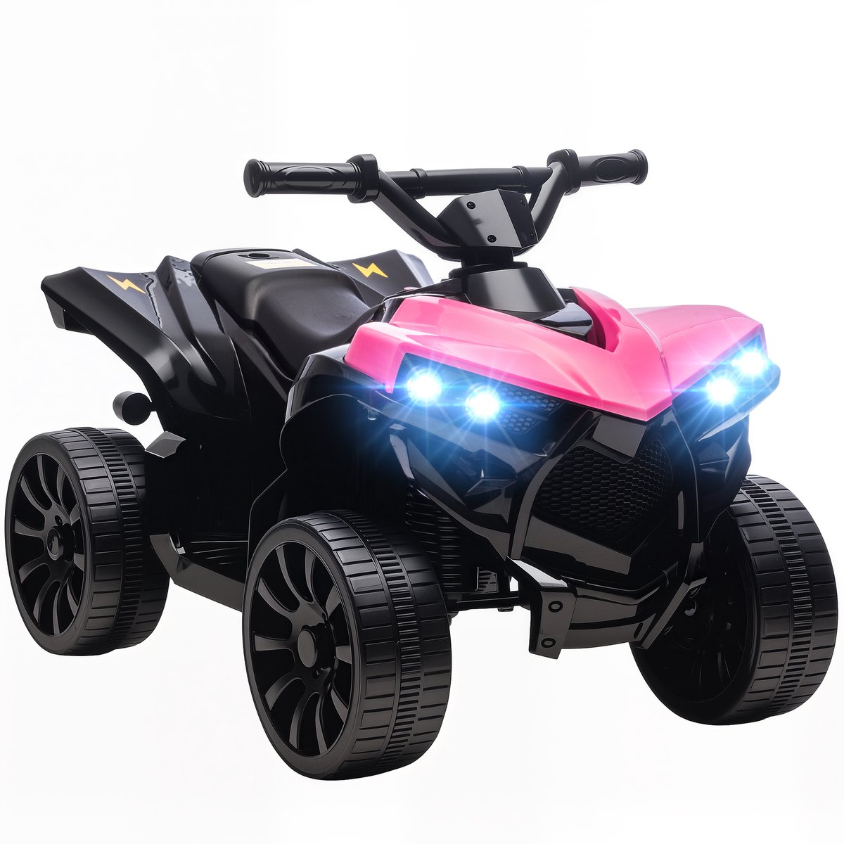 Elektrische strandbuggy voor kinderen - Speelgoedaccuvoertuig - Elektrische kindermotoren - Vierwielaandrijving - Met muziek en koplampen - Stevig en duurzaam - roos Speelgoedaccuvoertuig kopen online
