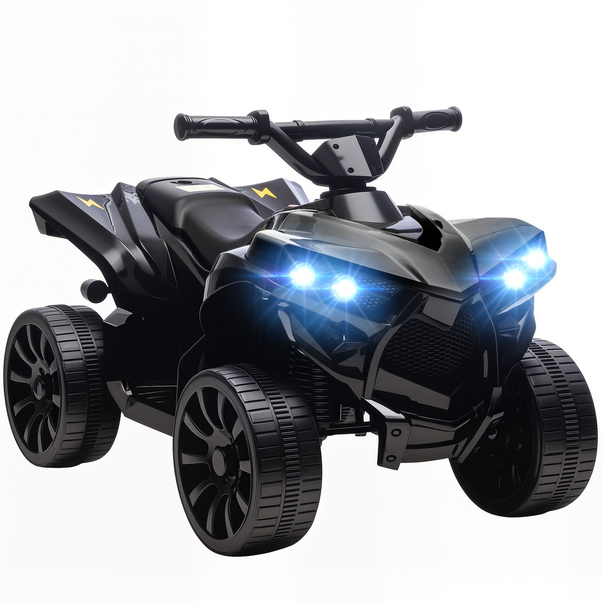 Elektrische strandbuggy voor kinderen - Speelgoedaccuvoertuig - Elektrische kindermotoren - Vierwielaandrijving - Met muziek en koplampen - Stevig en duurzaam - zwart Speelgoedaccuvoertuig kopen online