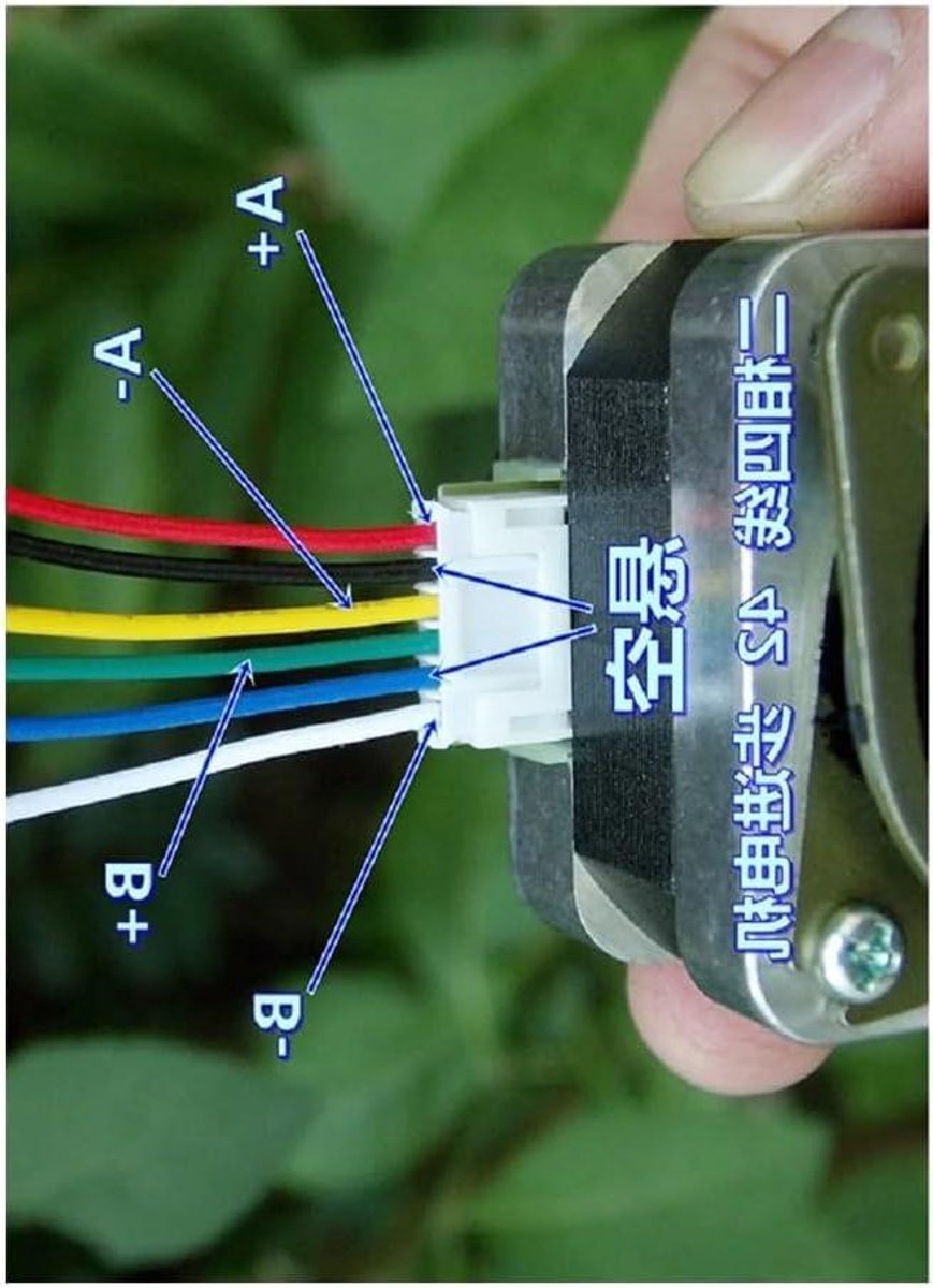 Elektronische Starter - Motor Controller - Precisie Beweging - Tweefasige Vierdraads - 42MM - Zwart Loopmotor kopen online