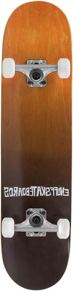 Enuff Fade Skateboard - Compleet skateboard - Straat skateboarden - 7-laags esdoorn dek - 787 x 197 cm - Oranje zwart Skateonderdeel kopen online