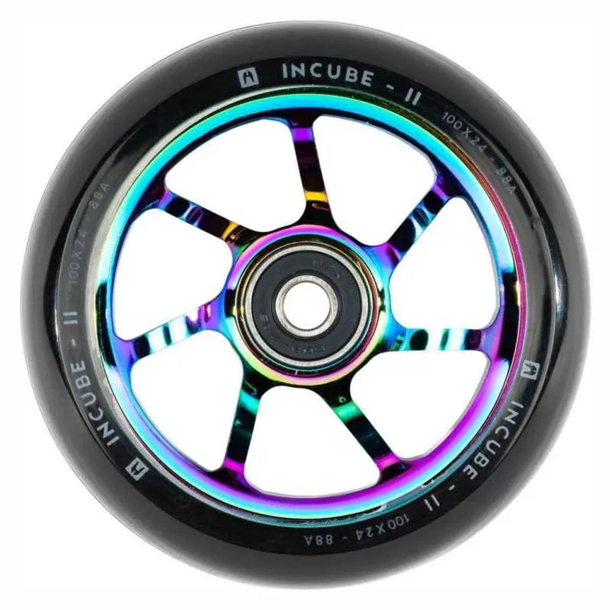 Ethic Incube V2 - Hulajnoga Wielen - 100mm - Rainbow - 88A - Aluminium Kern Skateonderdeel kopen online