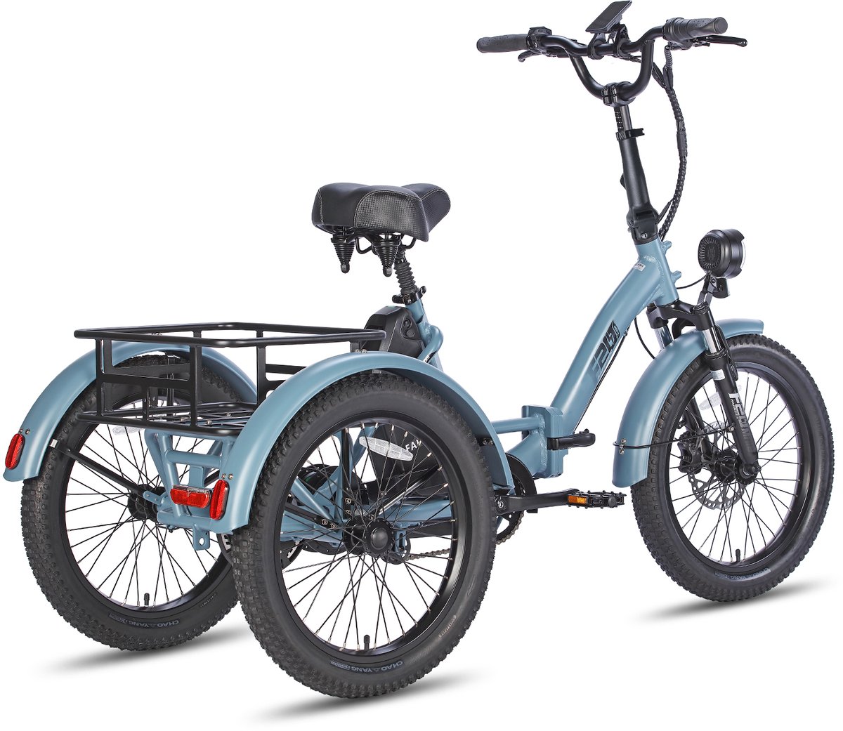 Fafrees F20 Mate Opvouwbaar Elektrisch Driewieler – 48V 20Ah Accu, 110km Bereik, 20"x3.0" Vetbanden, Hydraulische Remmen – Blauw Fiets (elektrisch) kopen online