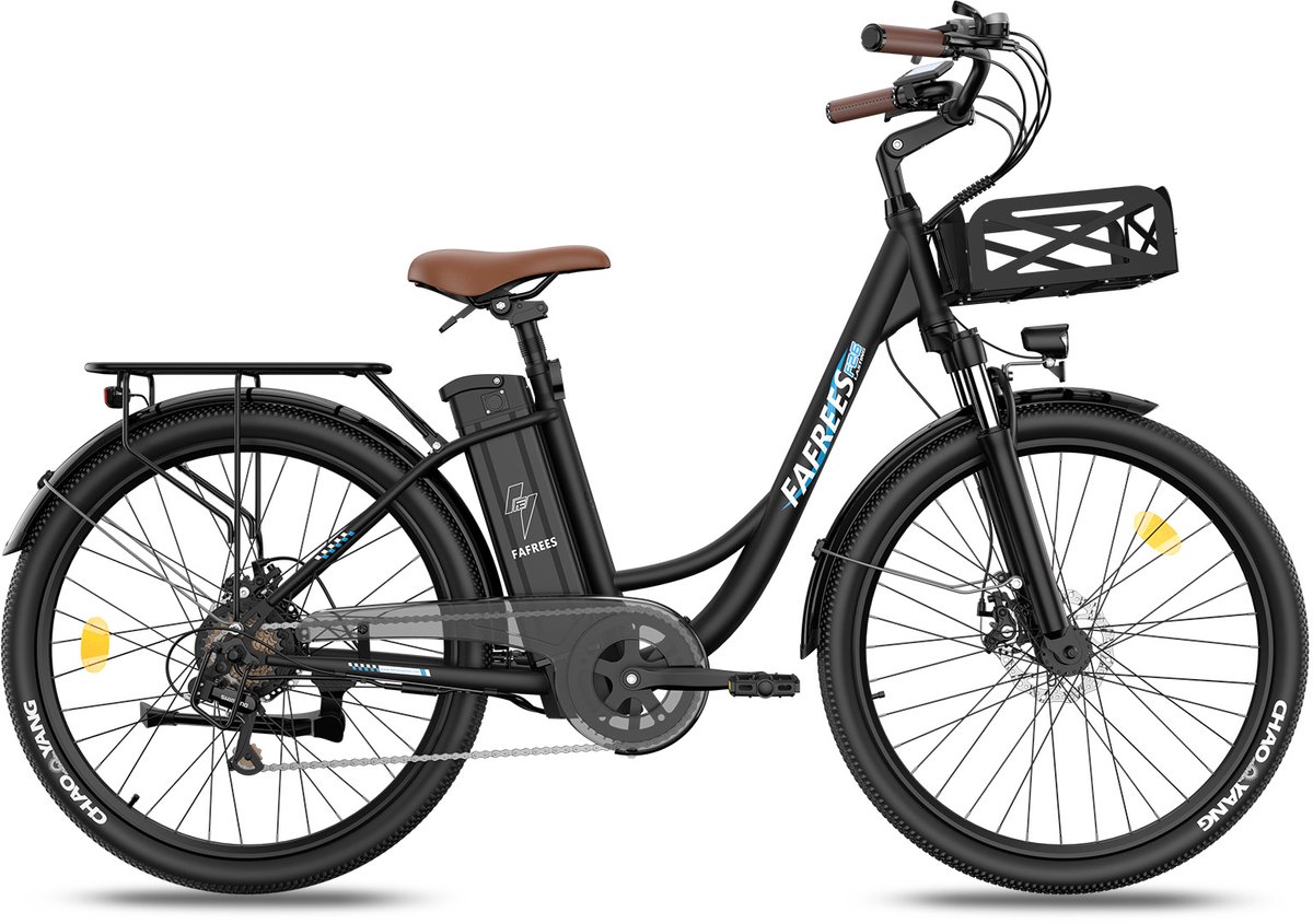 fafrees f26 lasting elektrische stadsfiets 250w motor 36v 25ah accu 140km bereik 26 banden 7 versnellingen