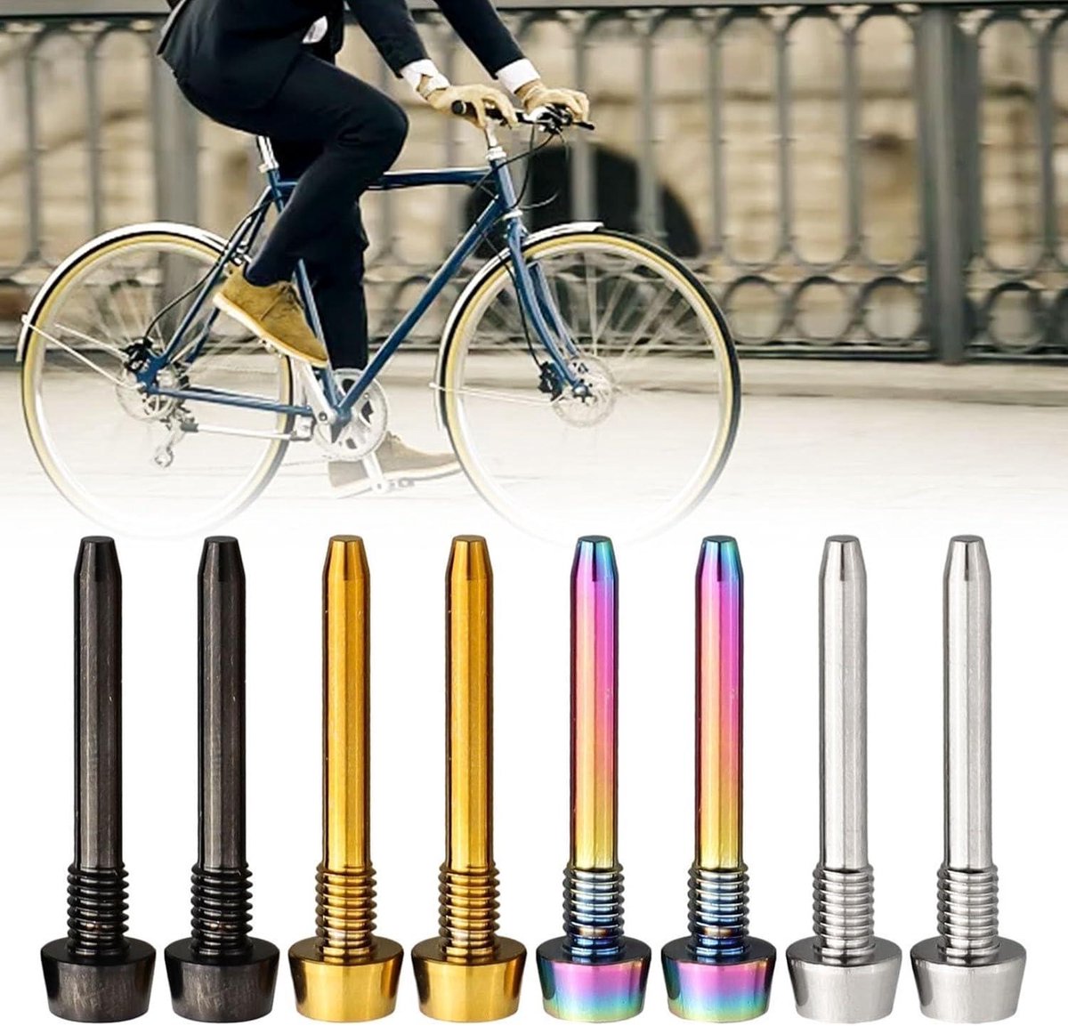Fiets Schijfremklauw Bouten - Set van 2 stuks voor MTB, Mountainbike Schijfremblok Schroeven Fiets kopen online