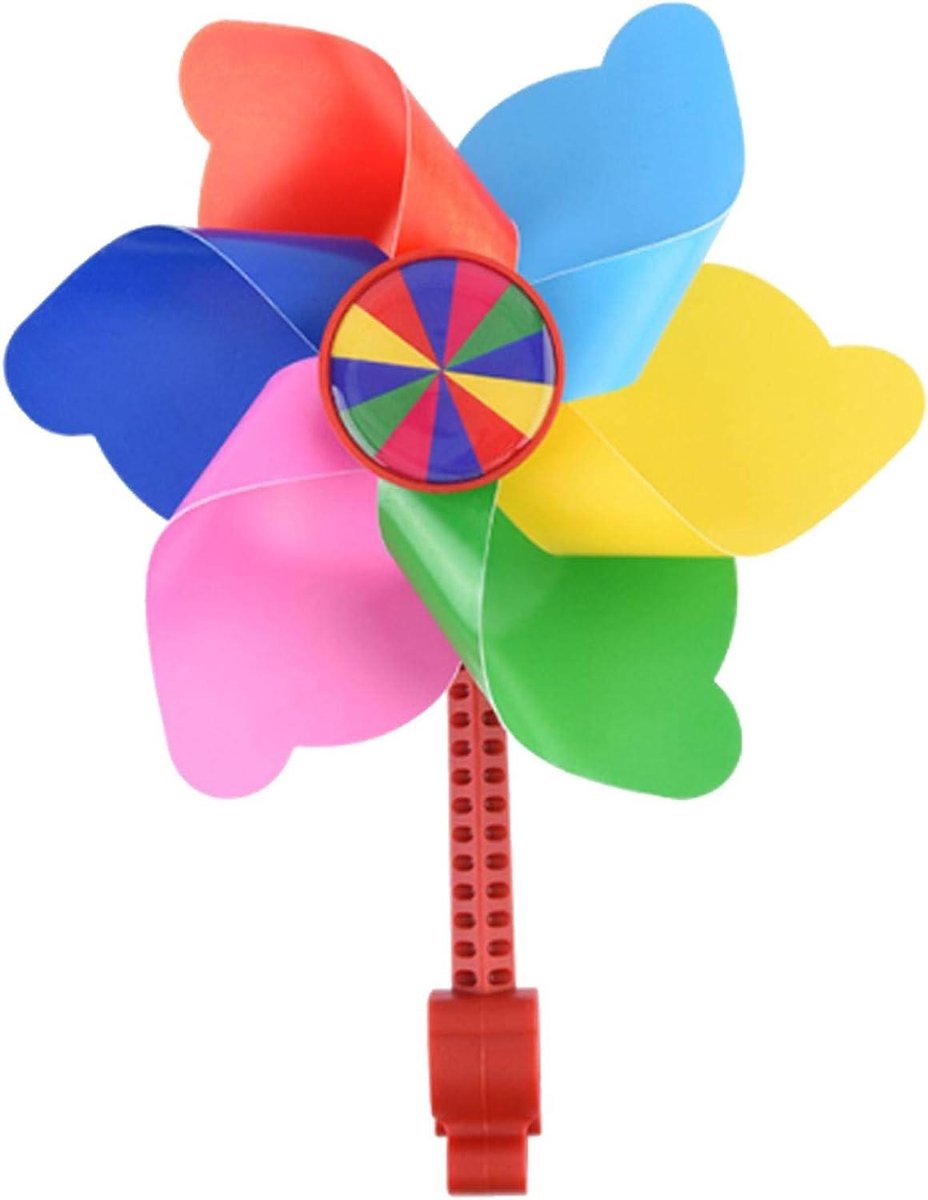 Fiets Windmolen - Kinder Accessoire - Fiets Versieren - Eenvoudige Installatie - 23 cm Lengte - Multicolor Kinderfiets kopen online