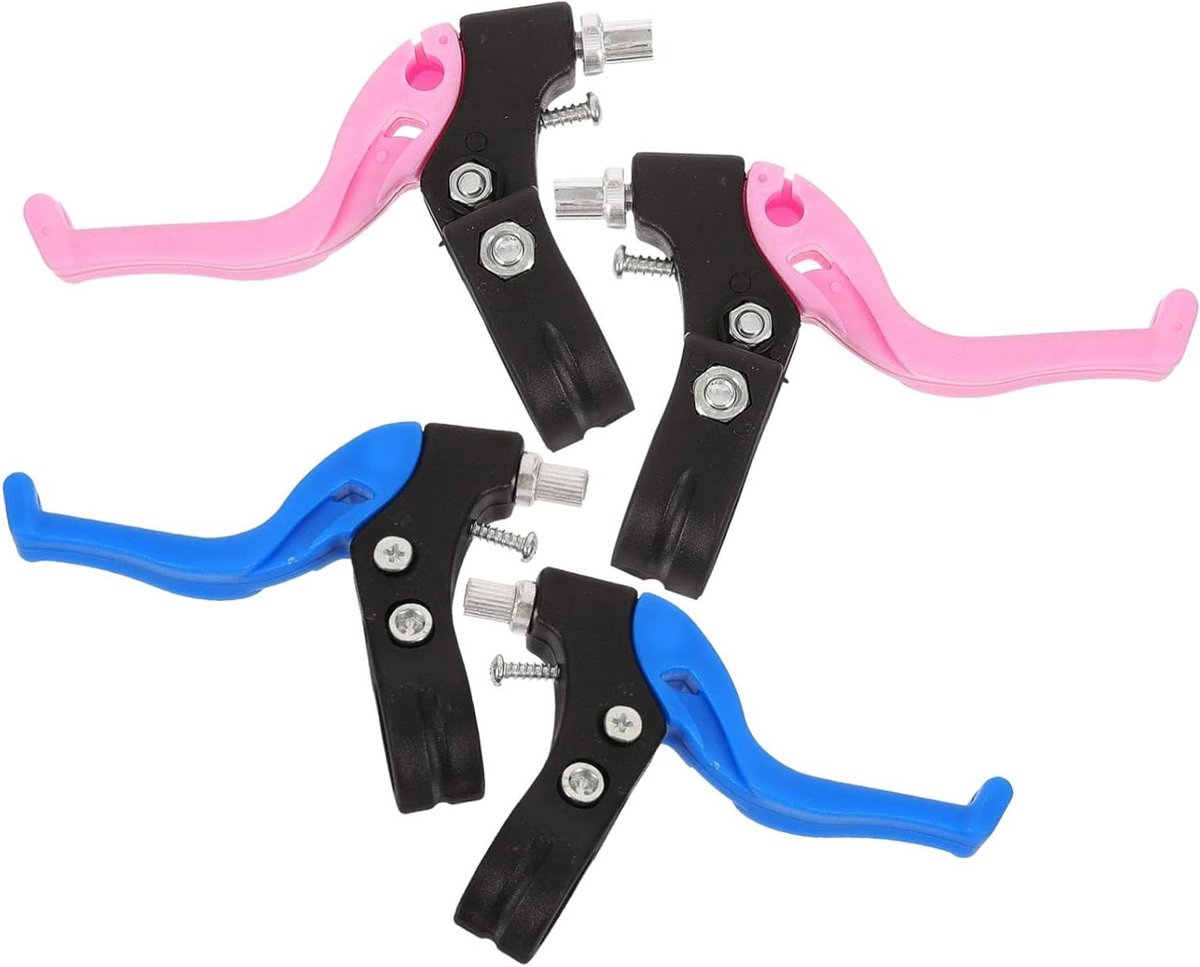 fietsremhendels kinderfiets remgrepen fiets veilig fietsen stevig metaal plastic 12 20cm lengte diverse kleuren