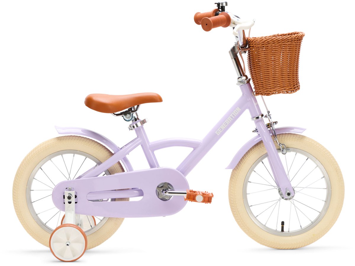 Generation Classic 14 inch Lila – Kinderfiets Kinderfiets kopen online
