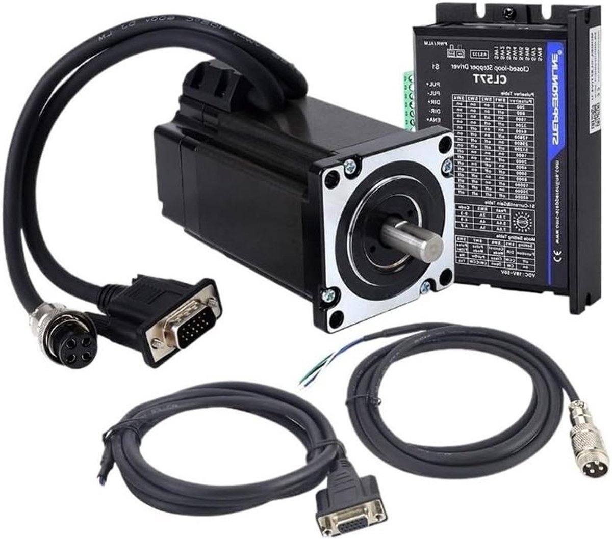 Gesloten Lus Motor - Stappenmotor Driver - Precisie Beweging - Hoge Koppel Stabiliteit - 3 Nm - Zwart Loopmotor kopen online