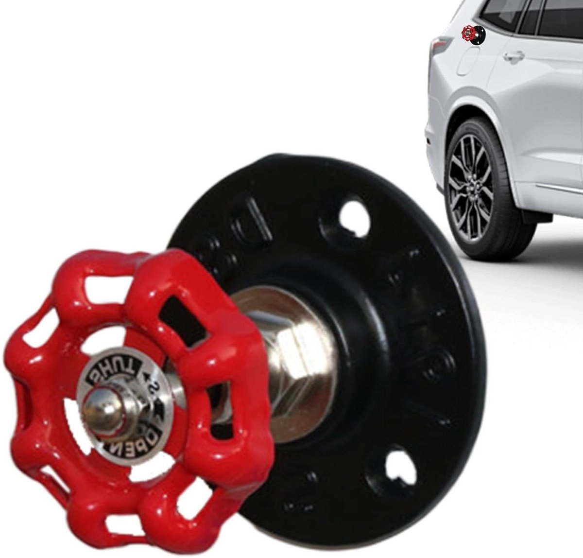 grappige kraan auto lichaam ornament industrieel ventiel ontwerp grappige auto exterieur snuisterij auto accessoires voor jongeren ouderen kinderen professionals