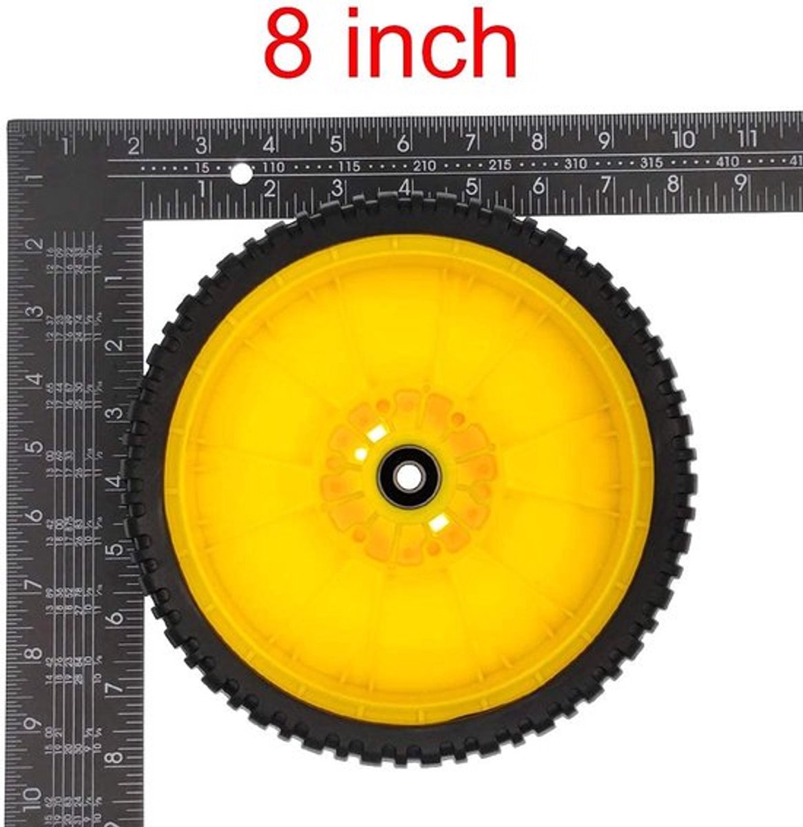 grasmaaierwielen 2 pack voor 8 inch grasmaaiers compatibel met diverse modellen duurzaam en stevig geschikt voor john deere en or