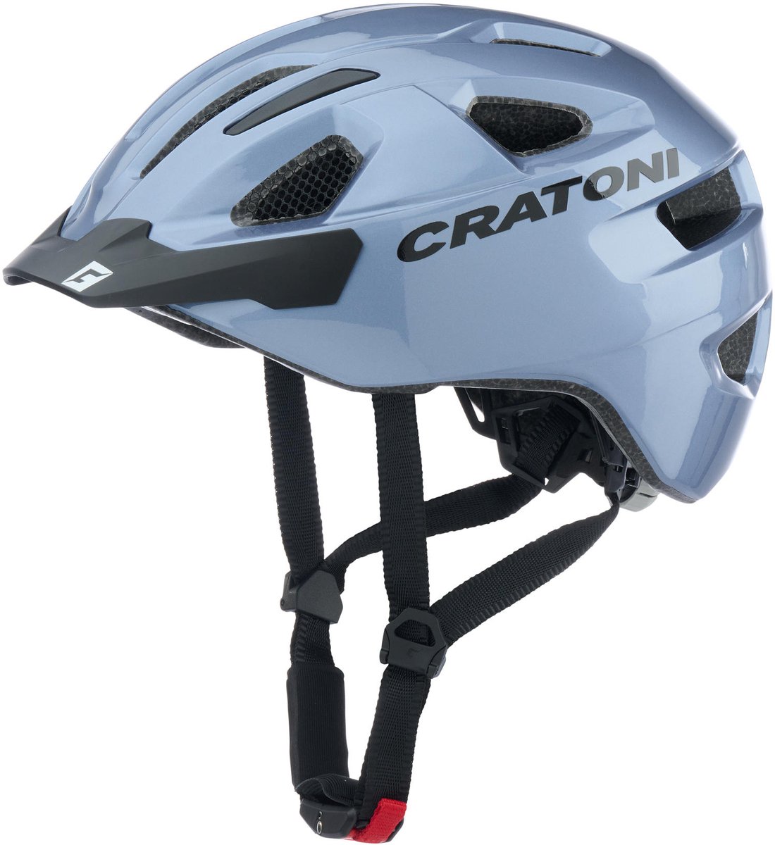 helm cratoni c swift blauw metallic glanzend uni uni