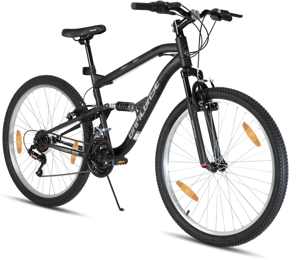 HILAND Full Suspension Mountainbike - 26 inch - MTB - 18 Versnellingen - Schijfremmen - Heren & Dames - Volwassenen Fiets kopen online