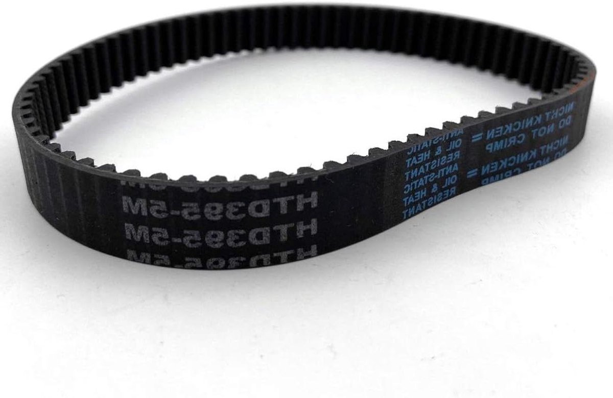 HTD-5M Riem - Vervangende riem - Skateboard conversie - 15mm breedte - 435mm lengte - Zwart Skateonderdeel kopen online