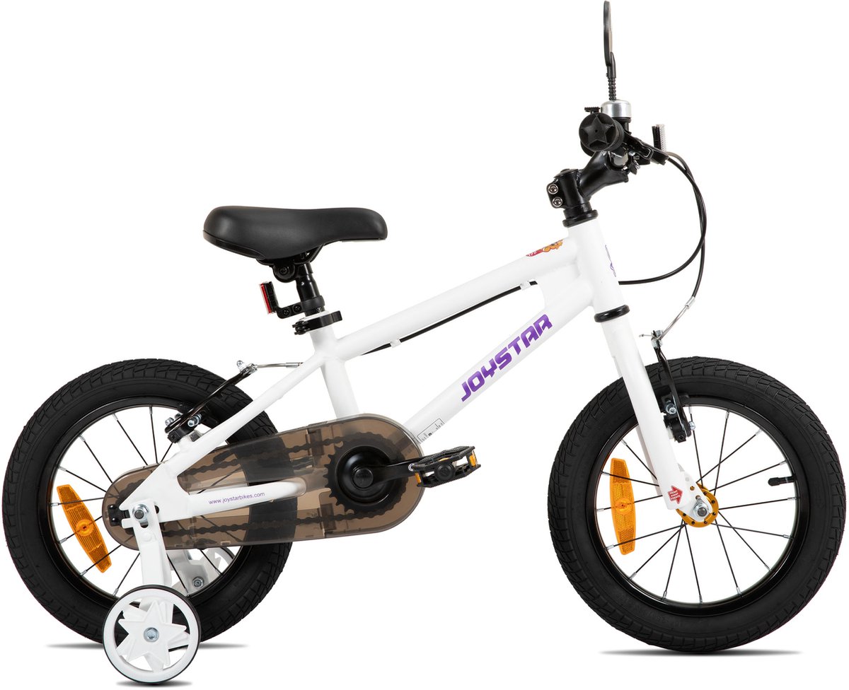 joystar lomand kinderfiets met zijwieltjes jongens meisjes 14 inch geschikt voor 3 t m 11 jaar