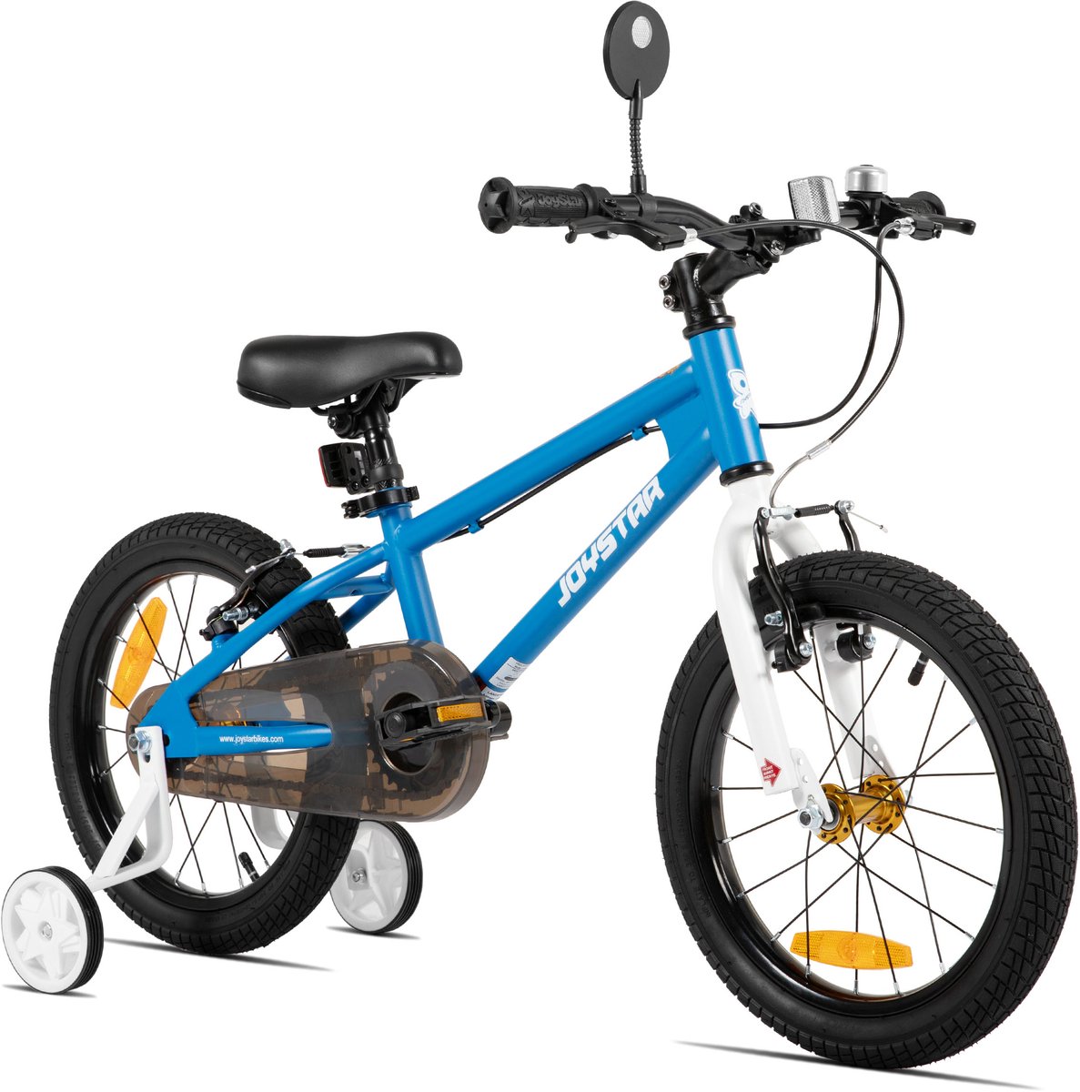 JOYSTAR Lomand Kinderfiets met Zijwieltjes - Jongens & Meisjes - 16 Inch - Geschikt voor 3 t/m 11 Jaar Kinderfiets kopen online