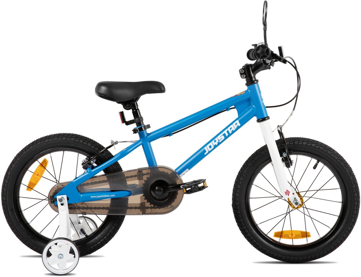joystar lomand kinderfiets met zijwieltjes jongens meisjes 18 inch geschikt voor 3 t m 11 jaar