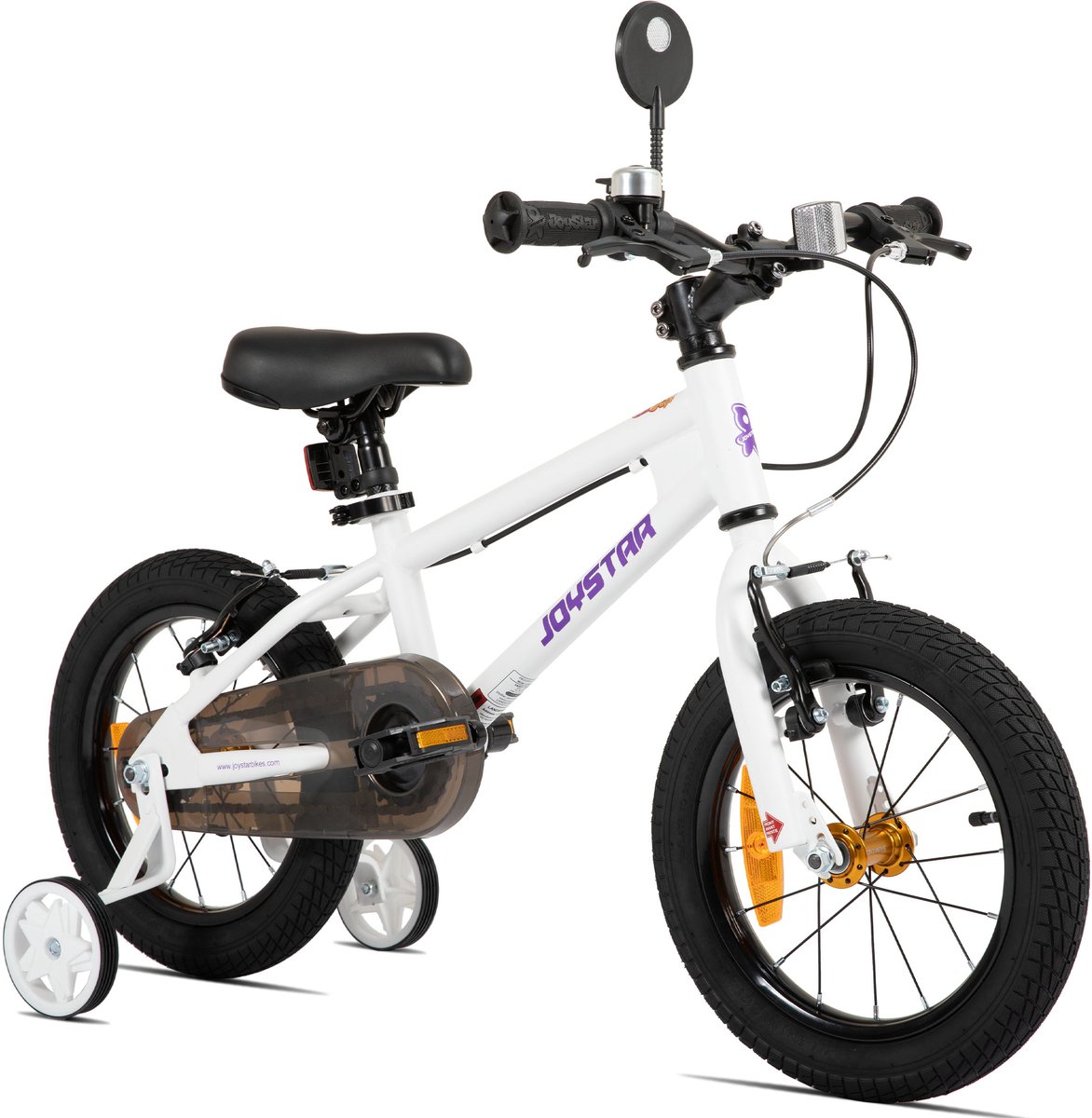 JOYSTAR Lomand Kinderfiets met Zijwieltjes - Jongens & Meisjes - 18 Inch - Geschikt voor 5 t/m 8 Jaar Kinderfiets kopen online