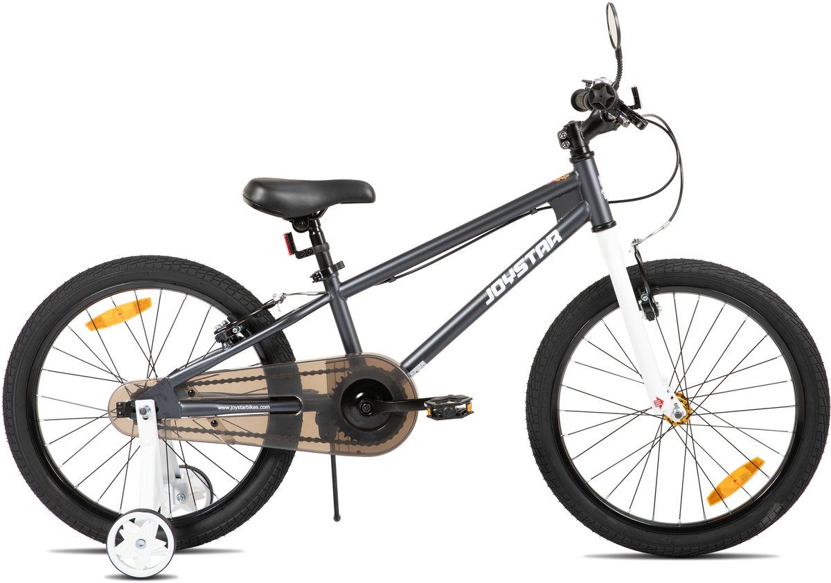 joystar lomand kinderfiets met zijwieltjes jongens meisjes 20 inch geschikt voor 3 t m 11 jaar