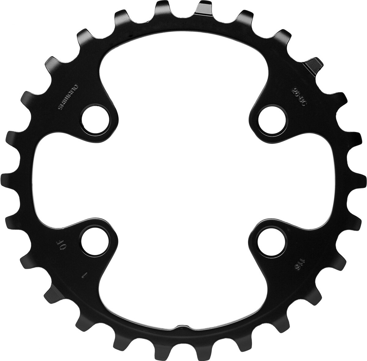 kettingblad 36t shimano slx fc m7000 2x11 speed zwart 96mm