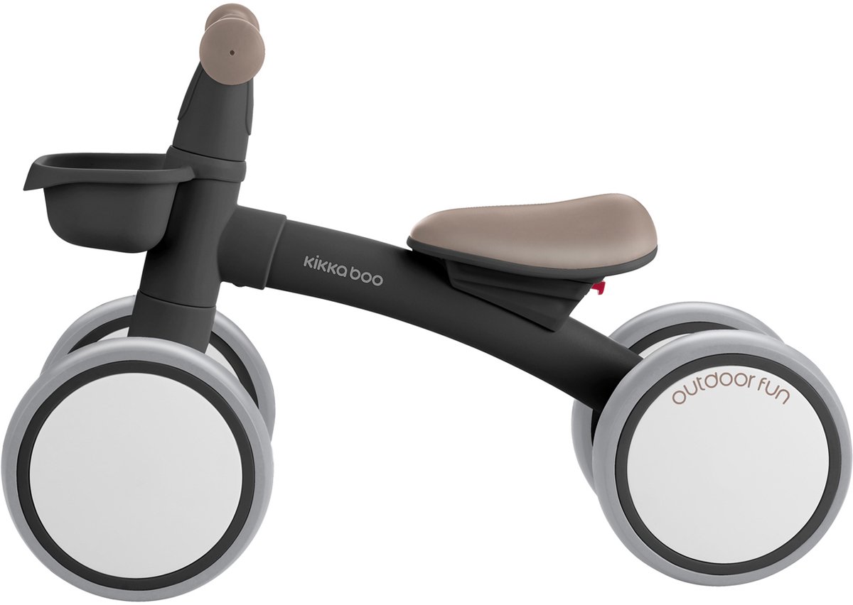 Kikkaboo Zipi Loopfiets - Zwart Loopfiets kopen online