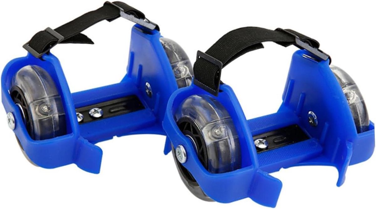 kinder rolschaatsen wielschoenen buiten spelen verstelbare breedte 13x9 5cm blauw