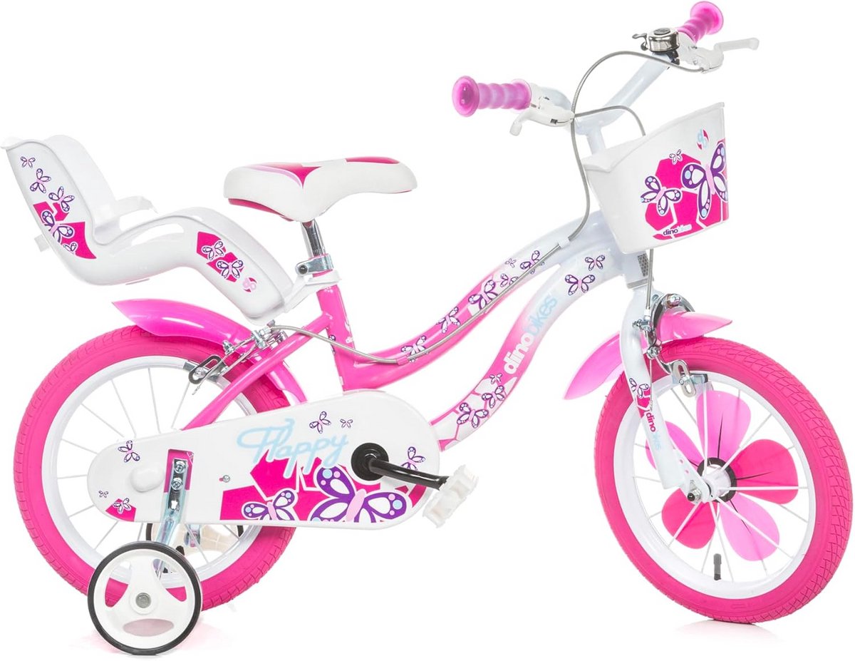 kinderfiets 14 inch voor jongens en meisjes 95 115 cm met zijwieltjes