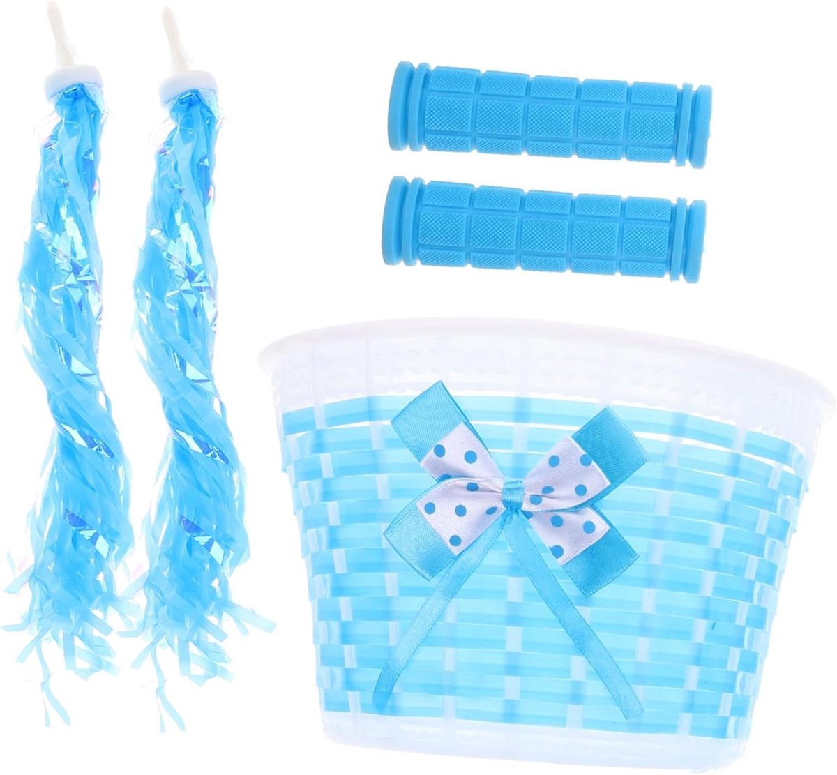 Kinderfiets Accessoires - Decoratie Set - Fiets Versieren - Eenvoudige Installatie - 20 cm Lengte - Blauw Kinderfiets kopen online