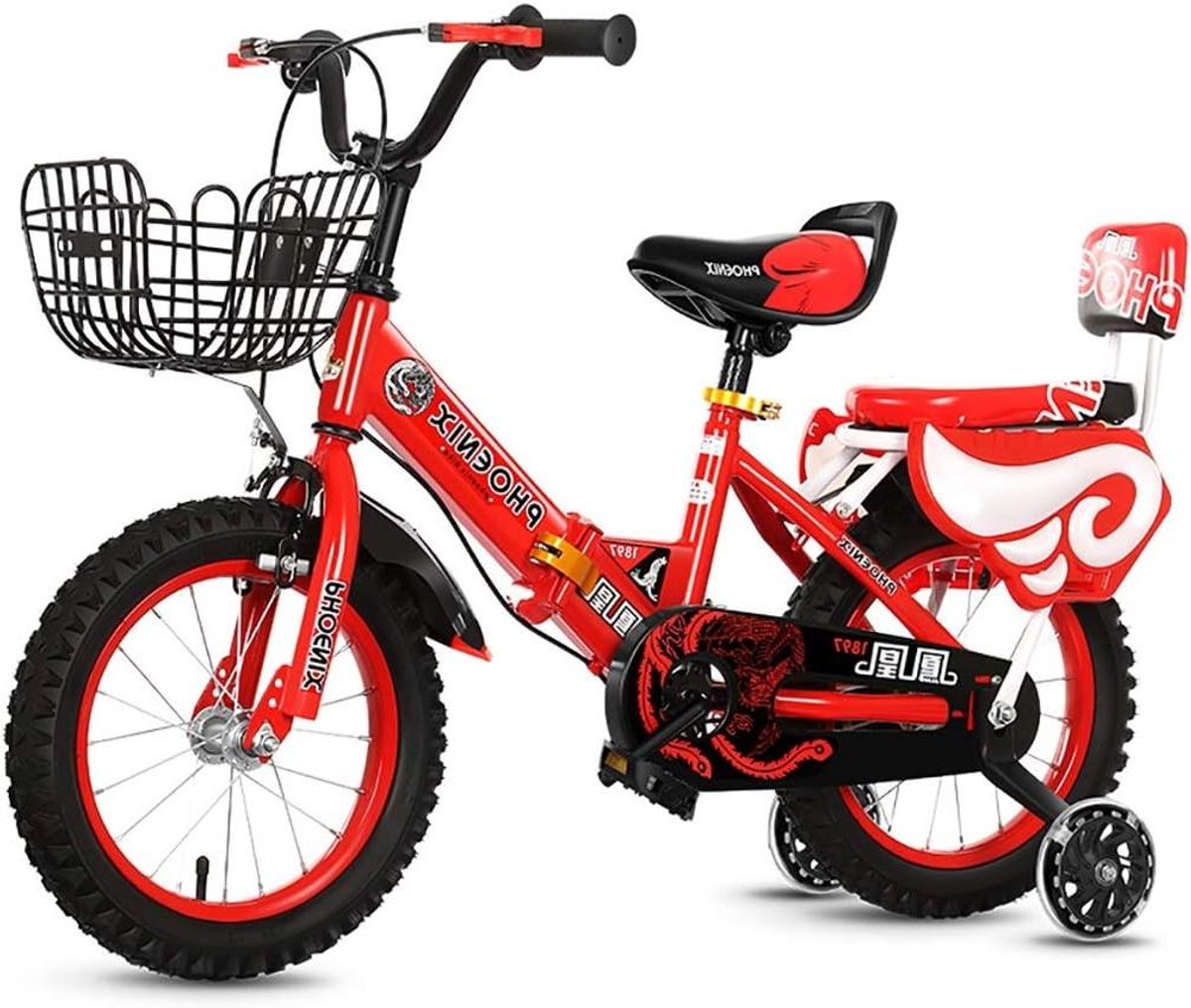 Kinderfiets - Jongens meisjesfiets - Leren fietsen - Verstelbaar stuur en zadel - 16 inch - Kleur A Kinderfiets kopen online