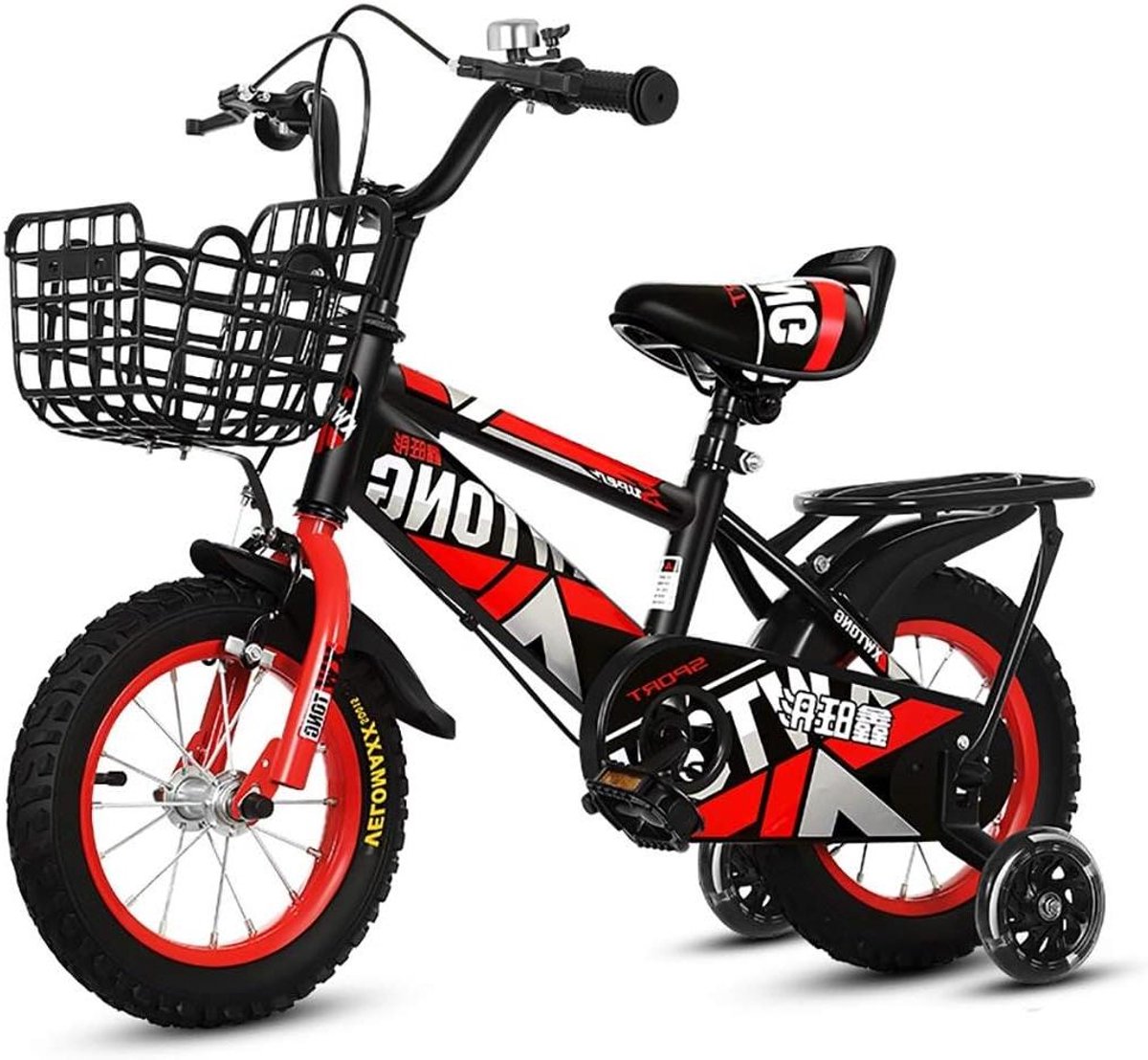 Kinderfiets - Jongensmeisjesfiets - Leren Fietsen - Verstelbare Onderdelen - 16 inch - Kleur A Kinderfiets kopen online