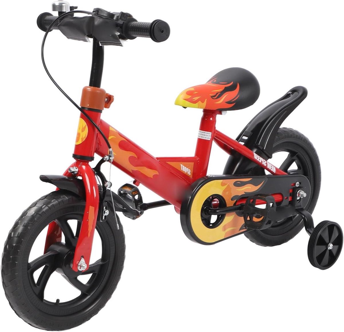 Kinderfiets - Loopfiets - Buiten Spelen - Stabiele Constructie - 12 Inch - Blauw Kinderfiets kopen online