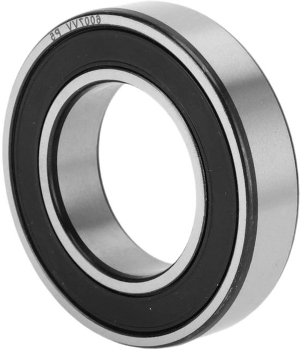Kogellagers Diepe Groef P5 35x62x14mm - Gesmeerd - Dubbele Rubber Afdichting - Zwart Zilver - Scooter Skateboard Wiel Skateonderdeel kopen online