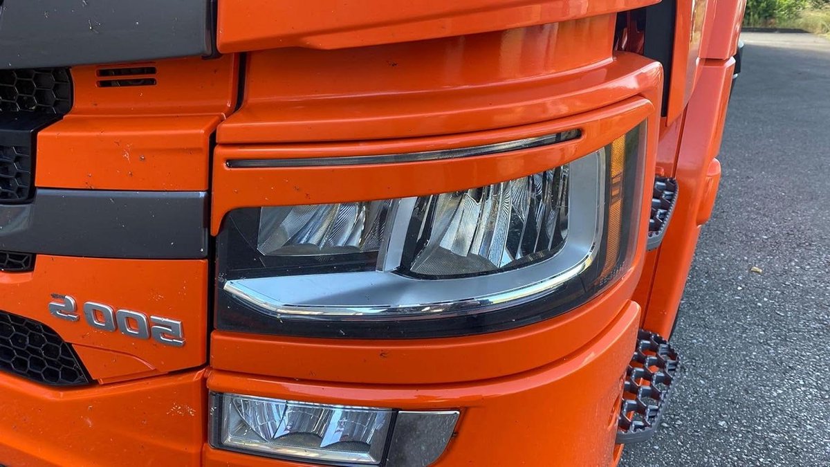 Kunststof Truck Accessoires - Boze Blik - Voertuig Styling - Roestvrijstaal - 2-delig - Zwart Buitenspeelvoertuigaccessoire kopen online