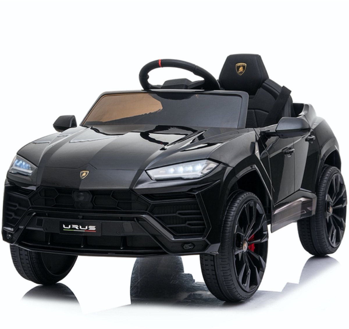 Lamborghini Urus | Elektrische Kinderauto - Zwart met Afstandsbediening Speelgoedaccuvoertuig kopen online