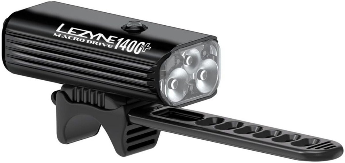 Lezyne Macro Drive 1400+ Usb Voorlicht Zwart 1400 Lumens Fiets kopen online