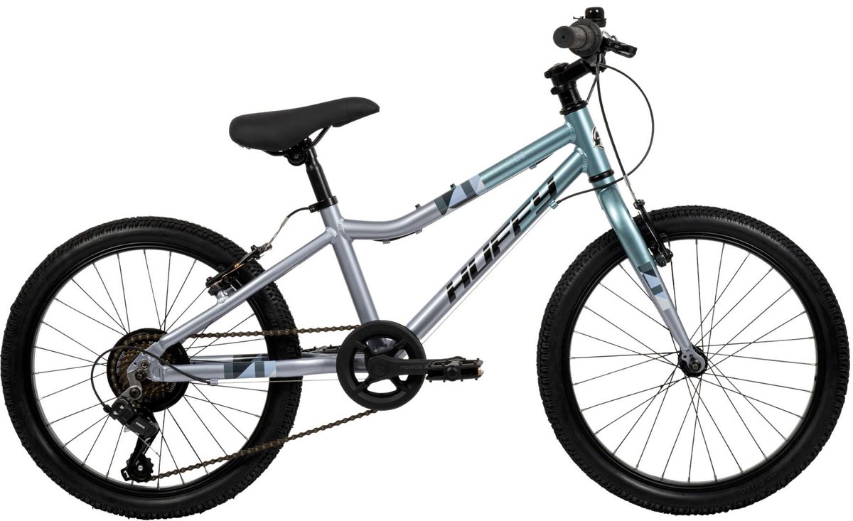 Literide Kinderfiets - Jongens - 20 inch - Turquoise/Zilver - Twee handremmen Kinderfiets kopen online
