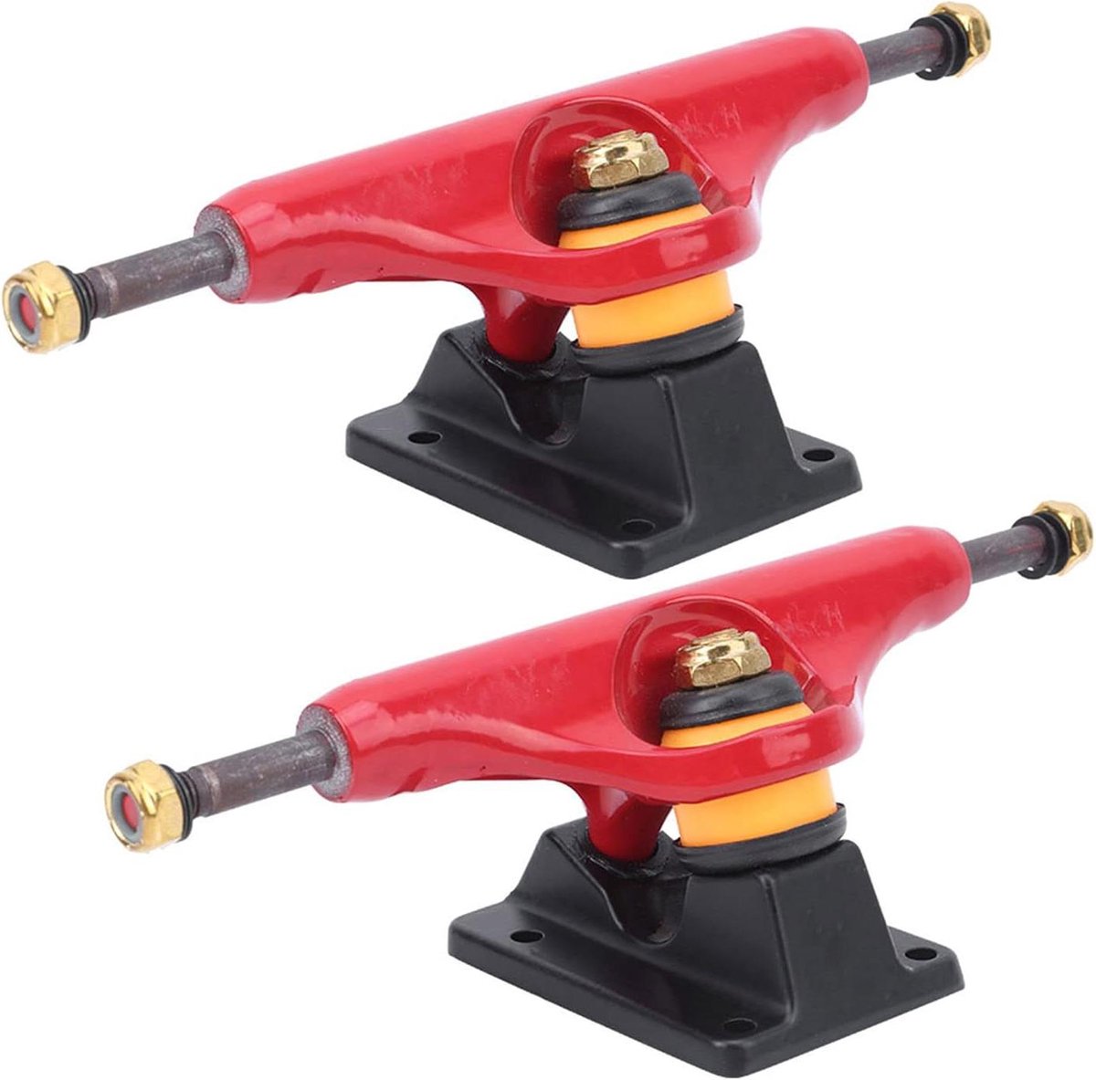 longboard beugel set skateboard ondersteuning outdoor skaten aluminium legering 20 cm lengte rood