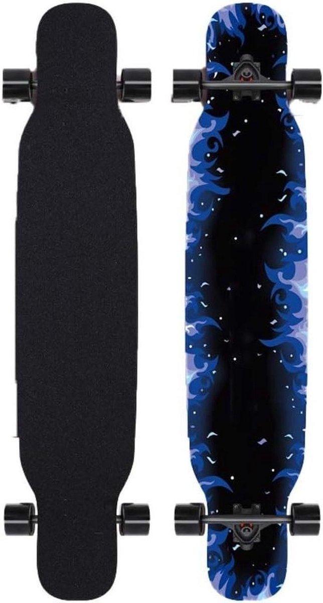 longboard skateboard compleet board straat cruisen 10 lagen esdoorn abec 11 lagers patroon a