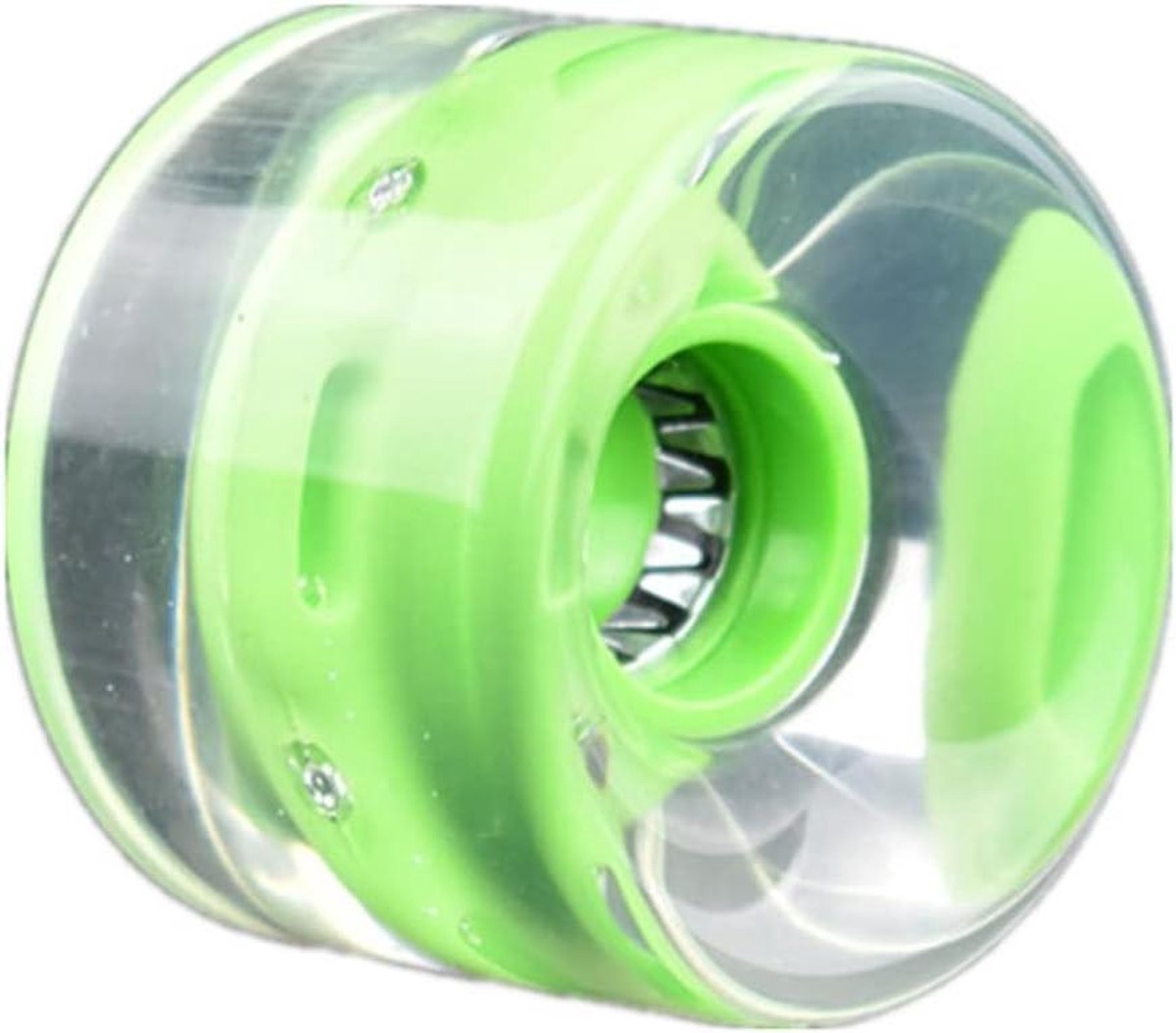 Longboard Wielen - Skate Wielen - Soepel Rijden - Met LED Verlichting - Set van 4 - Groen Skateonderdeel kopen online