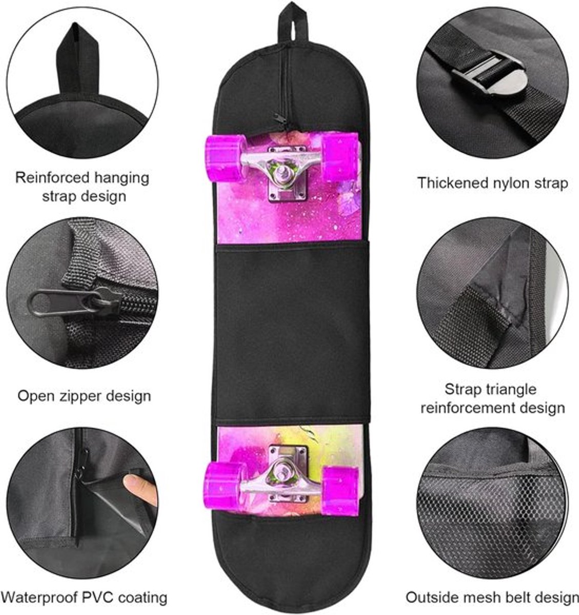 longboardtas waterdichte longboard draagtas longboards