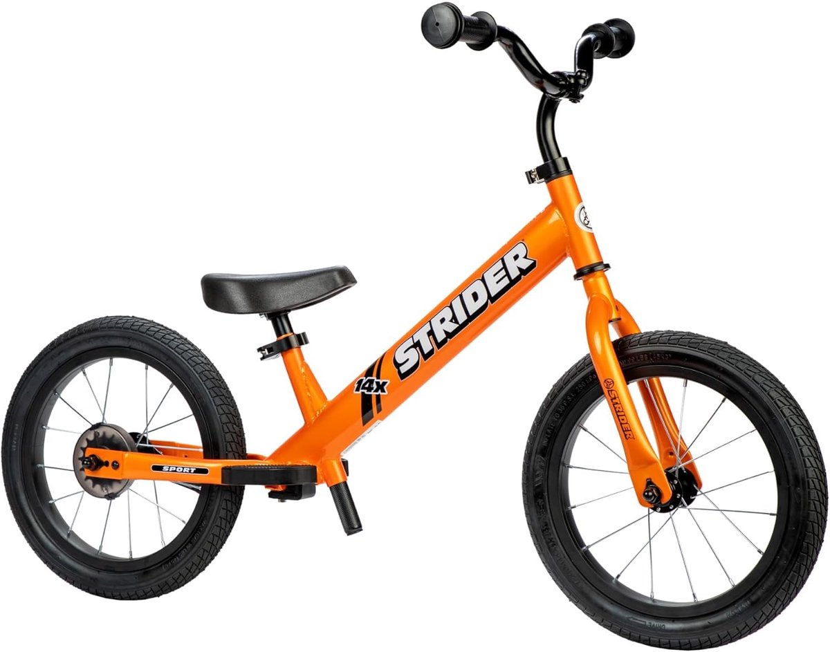 Loopfiets 14 inch voor Kinderen van 3 tot 6 Jaar met Voetsteun en All-Terrain Banden Kinderfiets kopen online