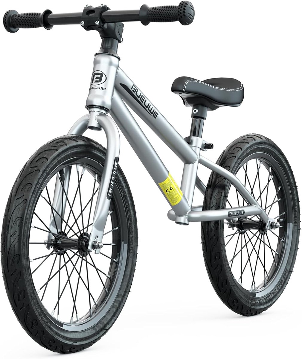 Loopfiets 16 inch voor Kinderen - Lichtgewicht Frame en Verstelbaar Kinderfiets kopen online